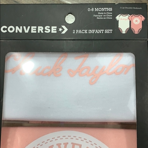 CONVERSE 2 PACK INFANT SET 0-6 Mounth - Picture 8 of 16